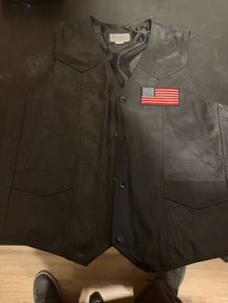 Vintage Leather Vest