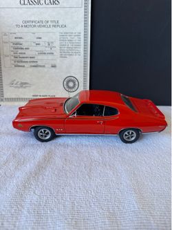 Danbury Mint 1969 Pontiac GTO Judge