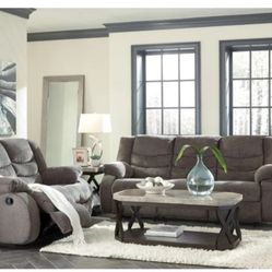 Ashley Reclining Sofa And Loveseat