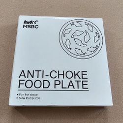 Slow Feed Dish for Cats and Small Dogs - Fish Pool Design