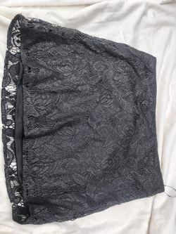 Olive and Oak, black lace skirt, size small