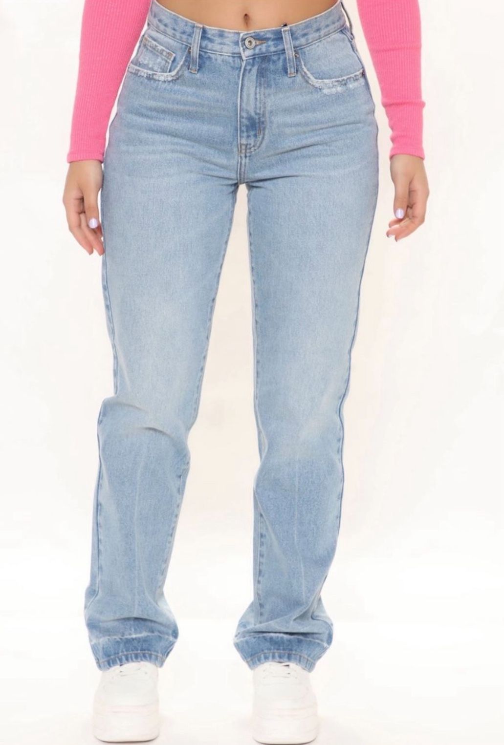 Fashion Nova Straight Leg Jeans Size 13