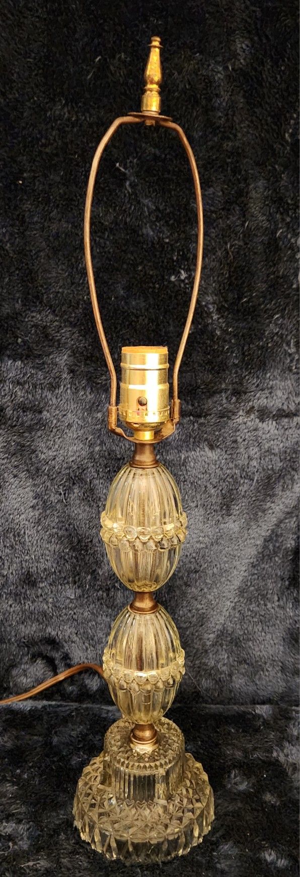 Antique Glass Lamp