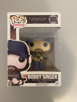 Funko POP! Supernatural Bobby Singer #305 Exclusive. Original in the box.