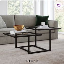Black Glass Coffee Table