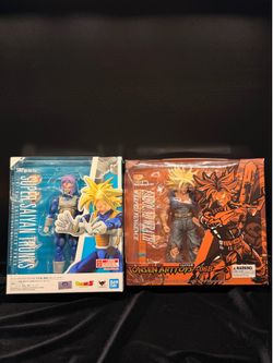 Custom Repaint SH Figuarts Trunks Infinite Latent Power & Tonsentart Toys Trunks