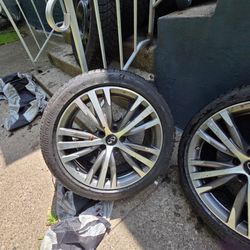 NO TRADES Infiniti Q50 Wheels 19" With Brand New Snow Tires