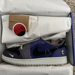 Jordan 1 Retro Low OG Zion Williamson Voodoo Alternative Size 7Y