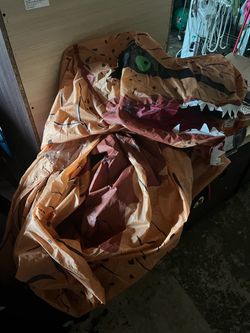 Inflatable T-Rex Dinosaur Costume