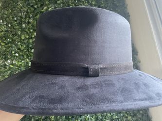 Black Suede Fedora