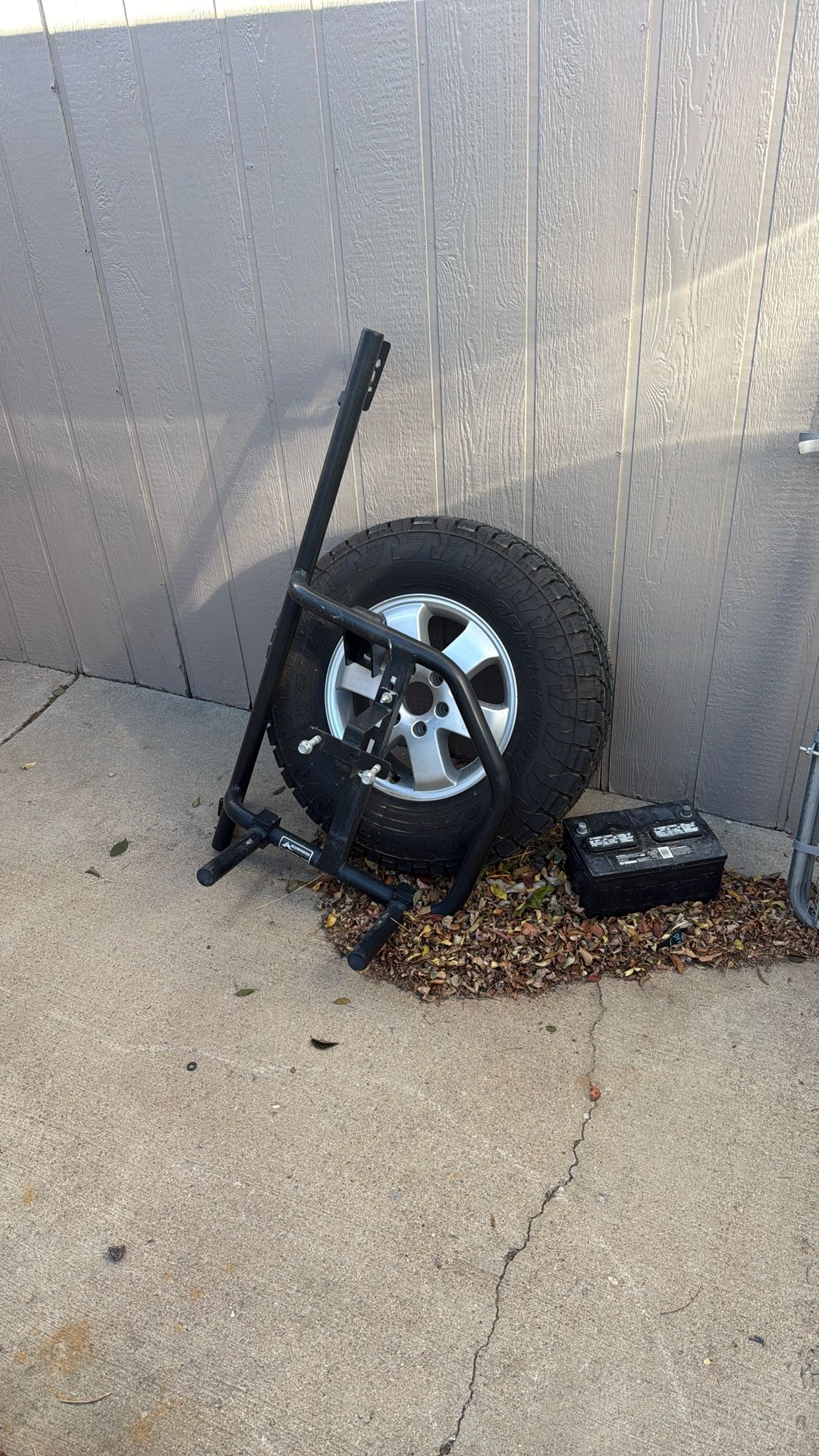 spare tire and rack for sprinter van