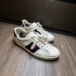 Gucci ace sneakers used men’s size 8.5