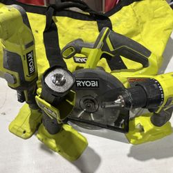 Ryobi Set Of 4 (TOOLS ONLY)