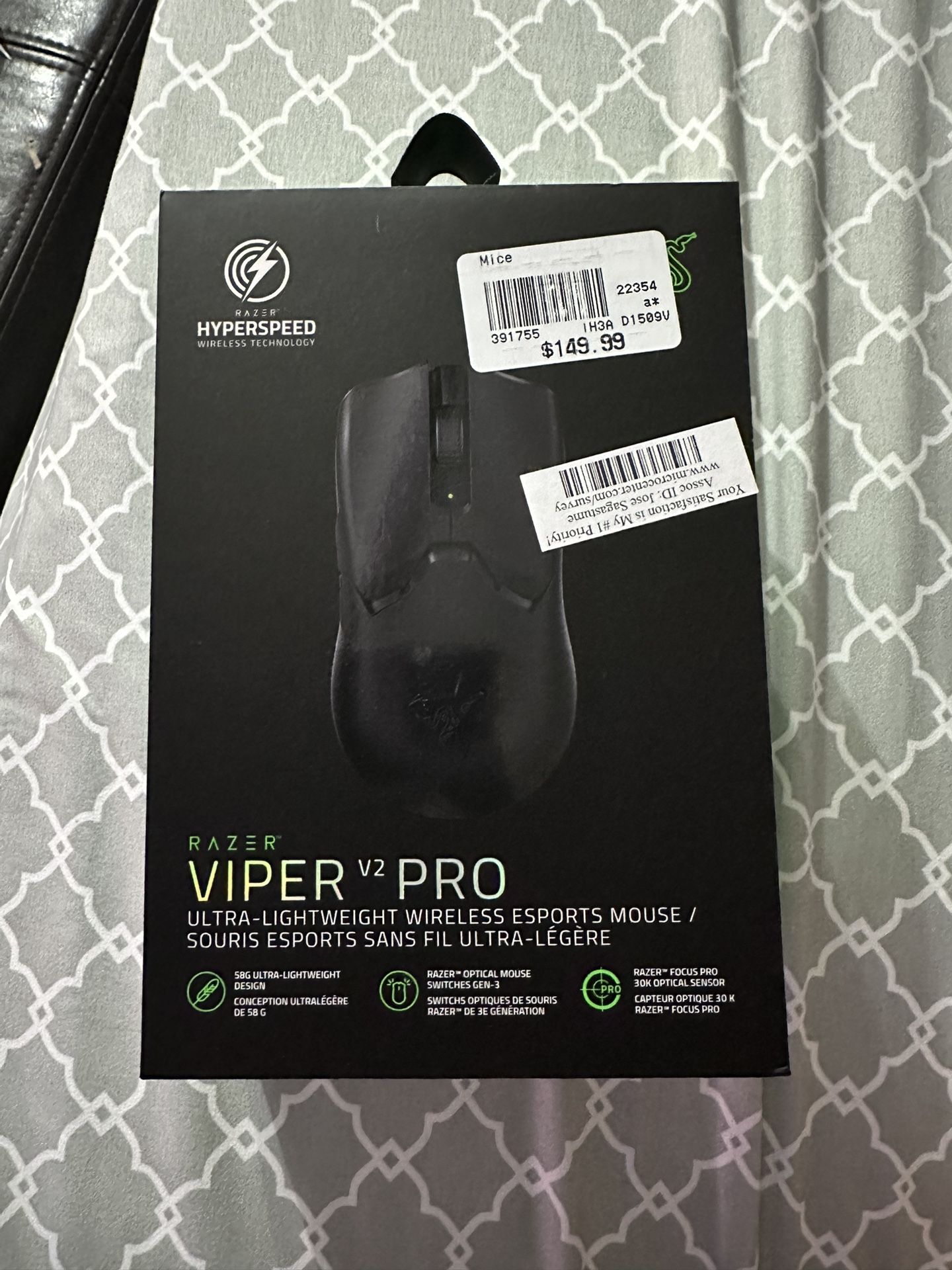 Gaming Mouse Razer V2 Pro Wireless