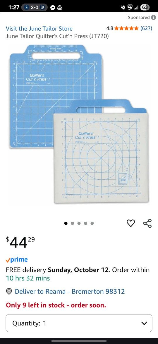Quilter's Cut And Press 