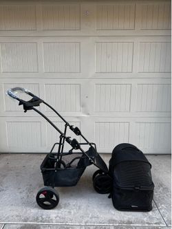 Black 3pc Pet Stroller size SM/ MD