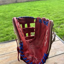 Baseball Glove Re-lacing. 