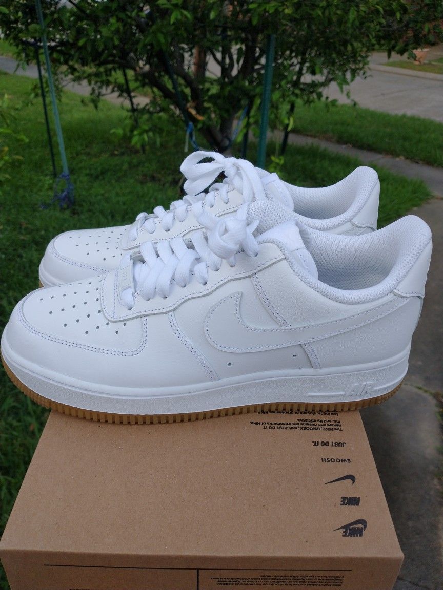 Nike Air Force '07 White Gum Men Size