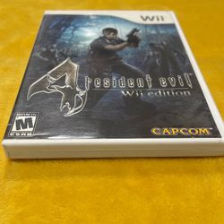 Resident Evil 4-Nintendo Wii Game