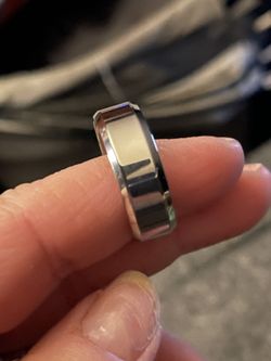 Men’s Sliver Stainless Steel Ring 