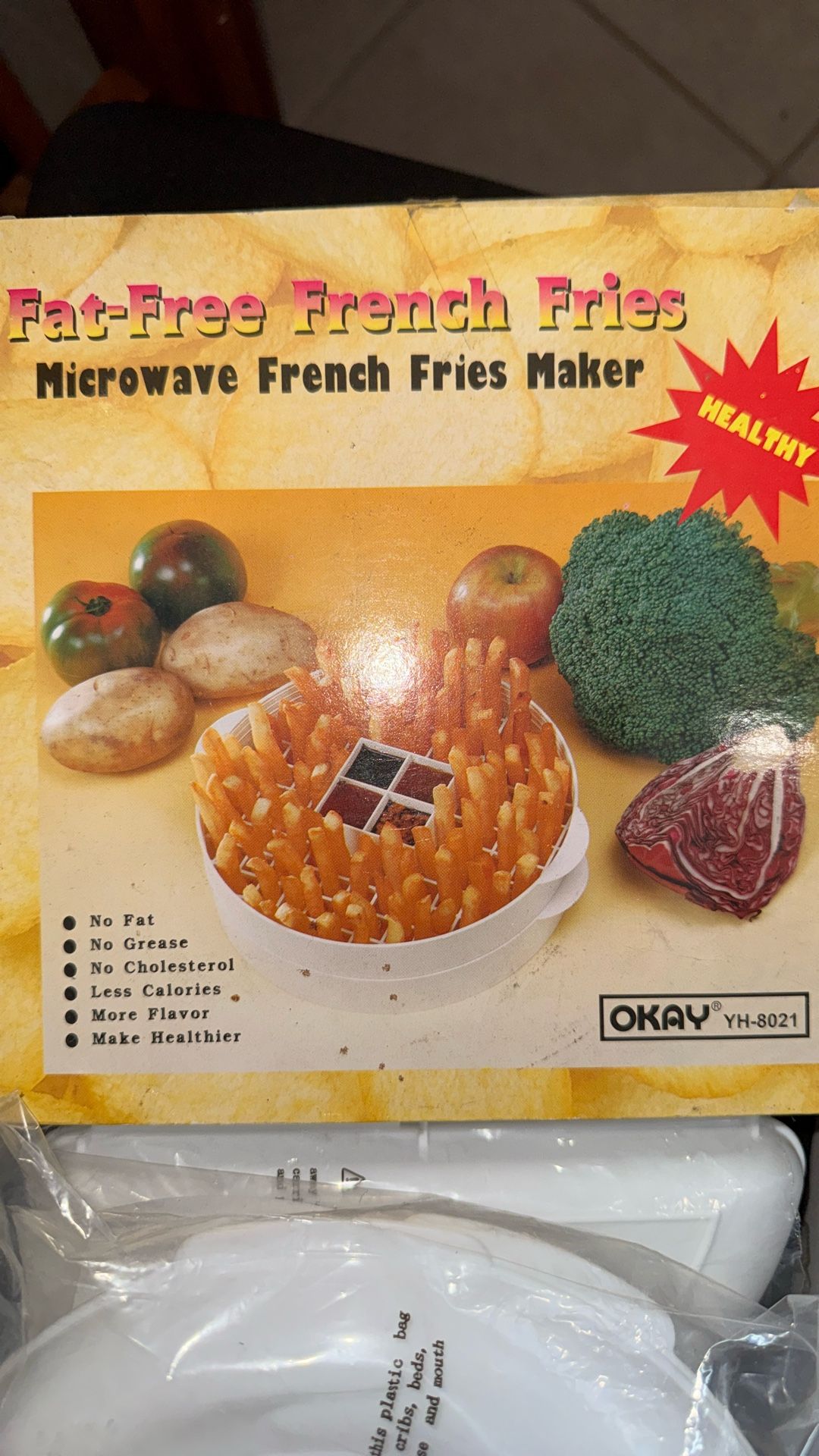 Microwave French Fries Maker