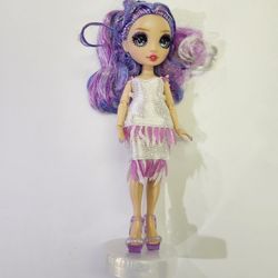 Rainbow High Super Fashion Violet Willow 11" With Stand