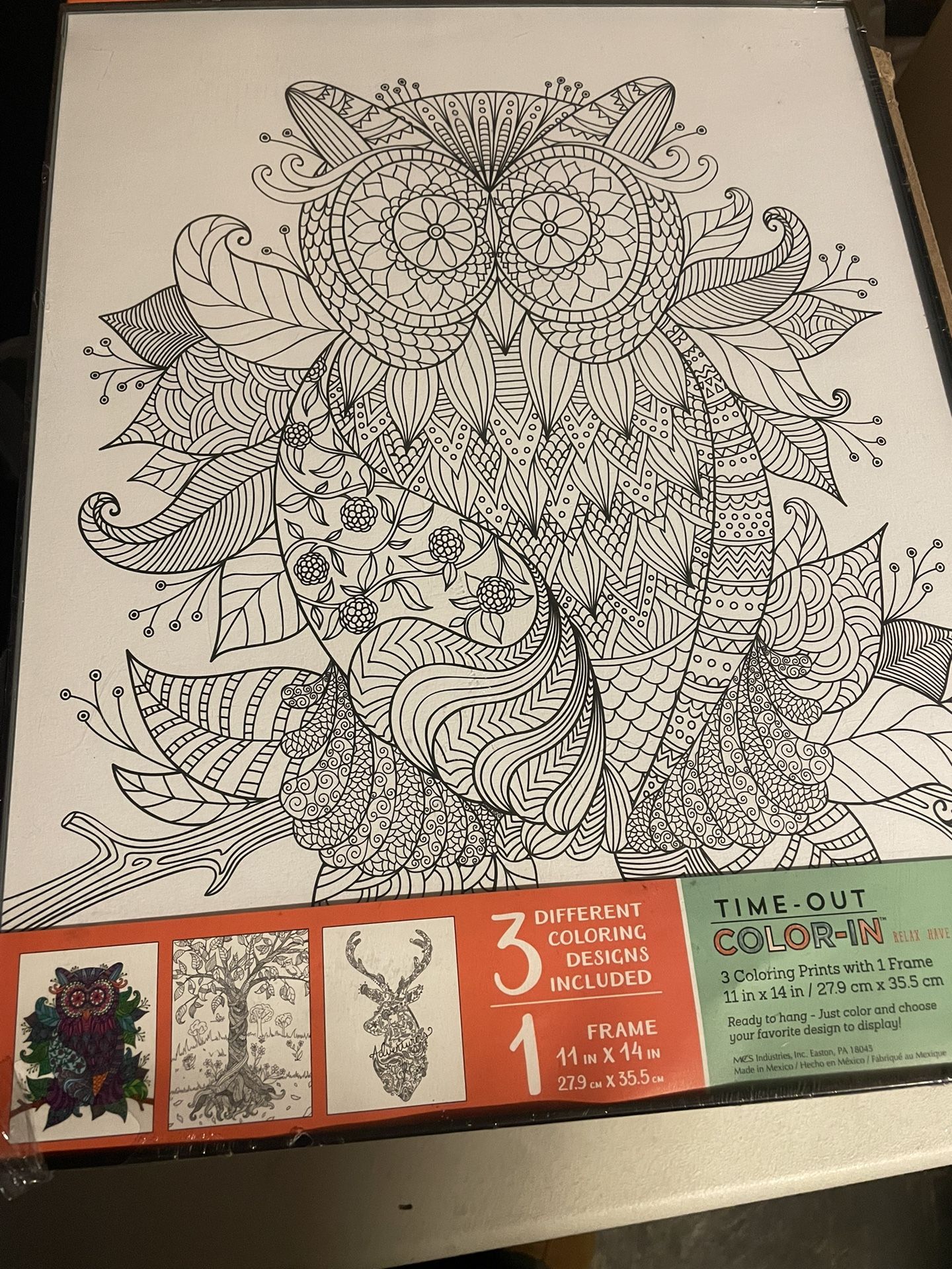 New 3 Coloring Designs To Color With Frame