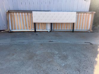 IKEA King Size Bed Frame and Headboard
