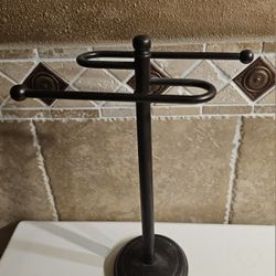 Oil Rubbed Bronze Towel Holder - Set Of 2