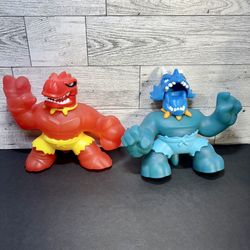 Heroes of Goo Jit Zu Dino Power Hero Pack Blazagon & Tyro New Lot of 2 Moose