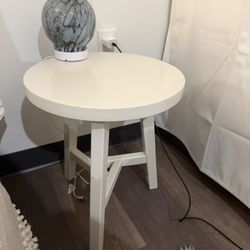 White Side Table