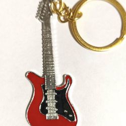 Colorful Guitar Keychain Very Pretty 