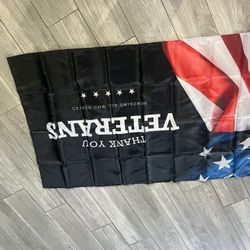 Thank You Veterans Flag