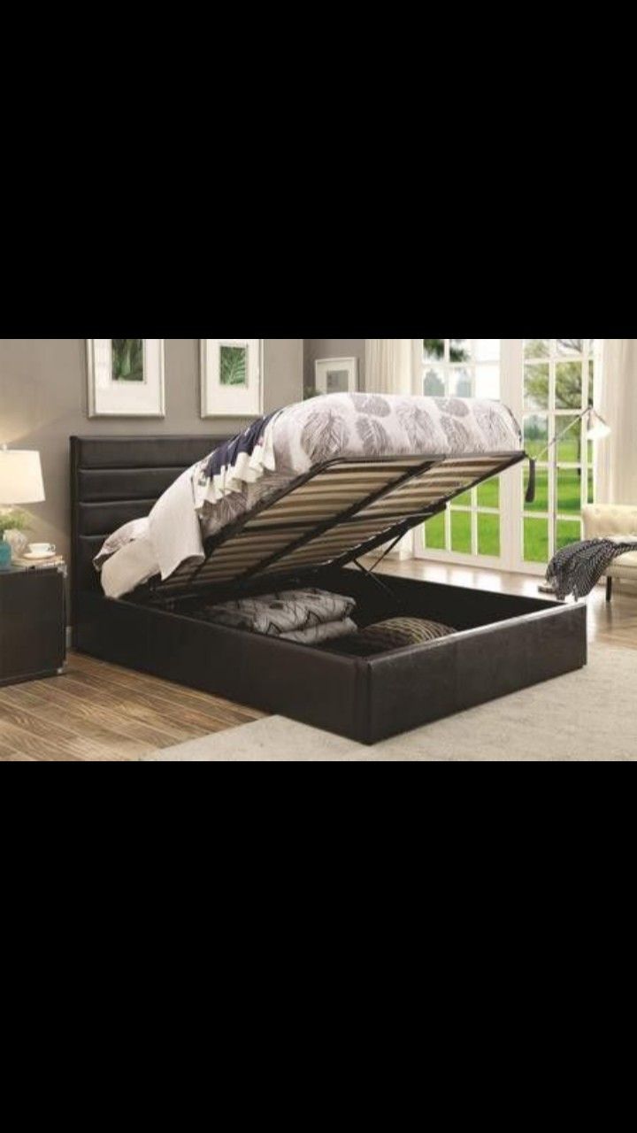 Storage bed frame