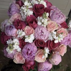 Mixed Peony Bouquet