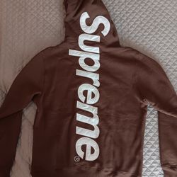 Satin Appliqué Hoodie