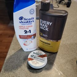 $5 Ea Head And Shoulders Shampoo Every Man Jack Body Wash Big Bourbon Balm 