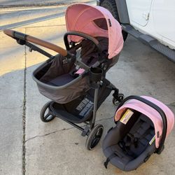 Even Flo Stroller Car Seat Bundle 