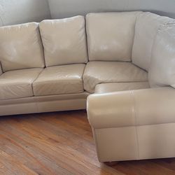 Real Leather Couch 
