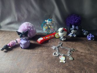 Hello Kitty Bulk Assorted Resin Keychains