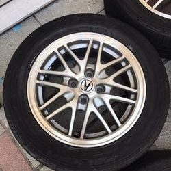Accord Wheels Honda Civic Rims Fit Integra Toyota Yaris Prius Rims Corolla Nissan Versa Altima Sentra Mini Cooper Rims 