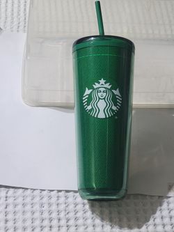 Green Starbucks Tumbler