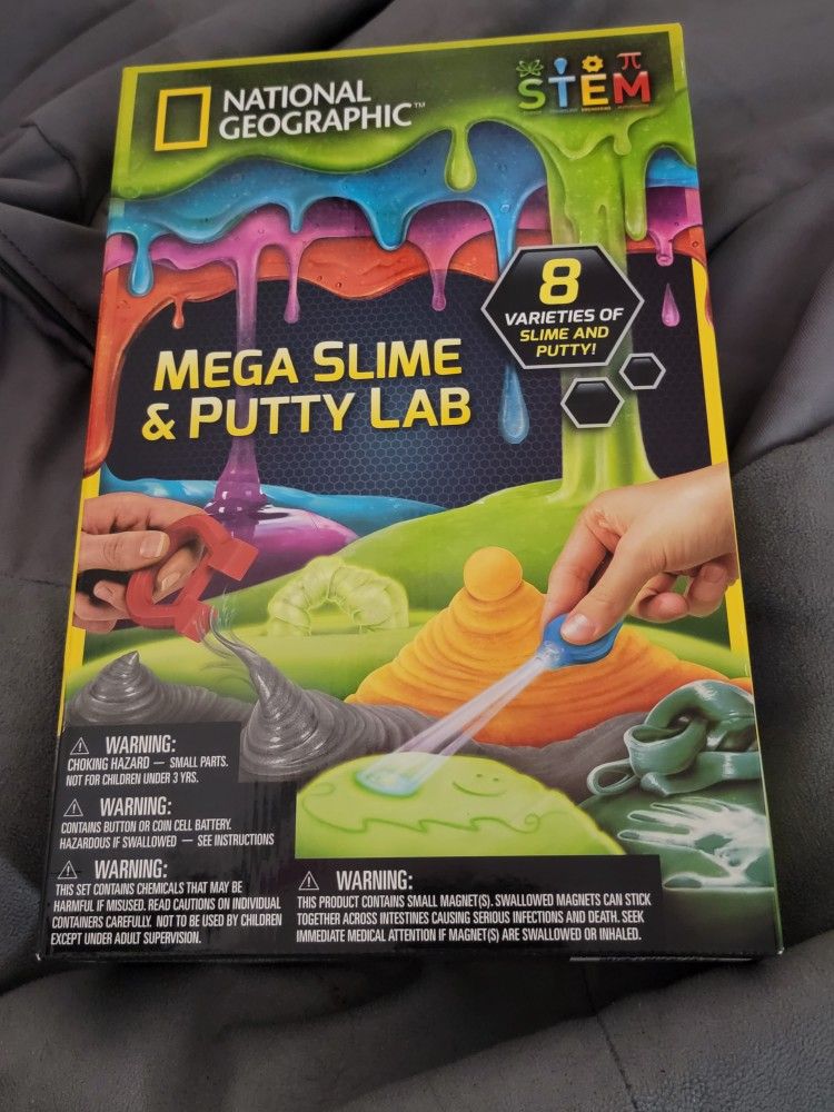 National Geographic Mega Slime And Putty Lab