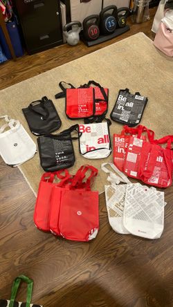 Reusable Lululemon bags