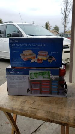 Crofton 16 Pice Durable Food Storage Set (BPA free) for Sale in CA, US -  OfferUp