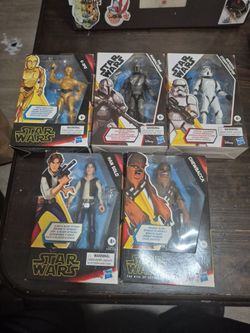 Hasbro Star Wars Galaxy of Adventures each 5 dlls