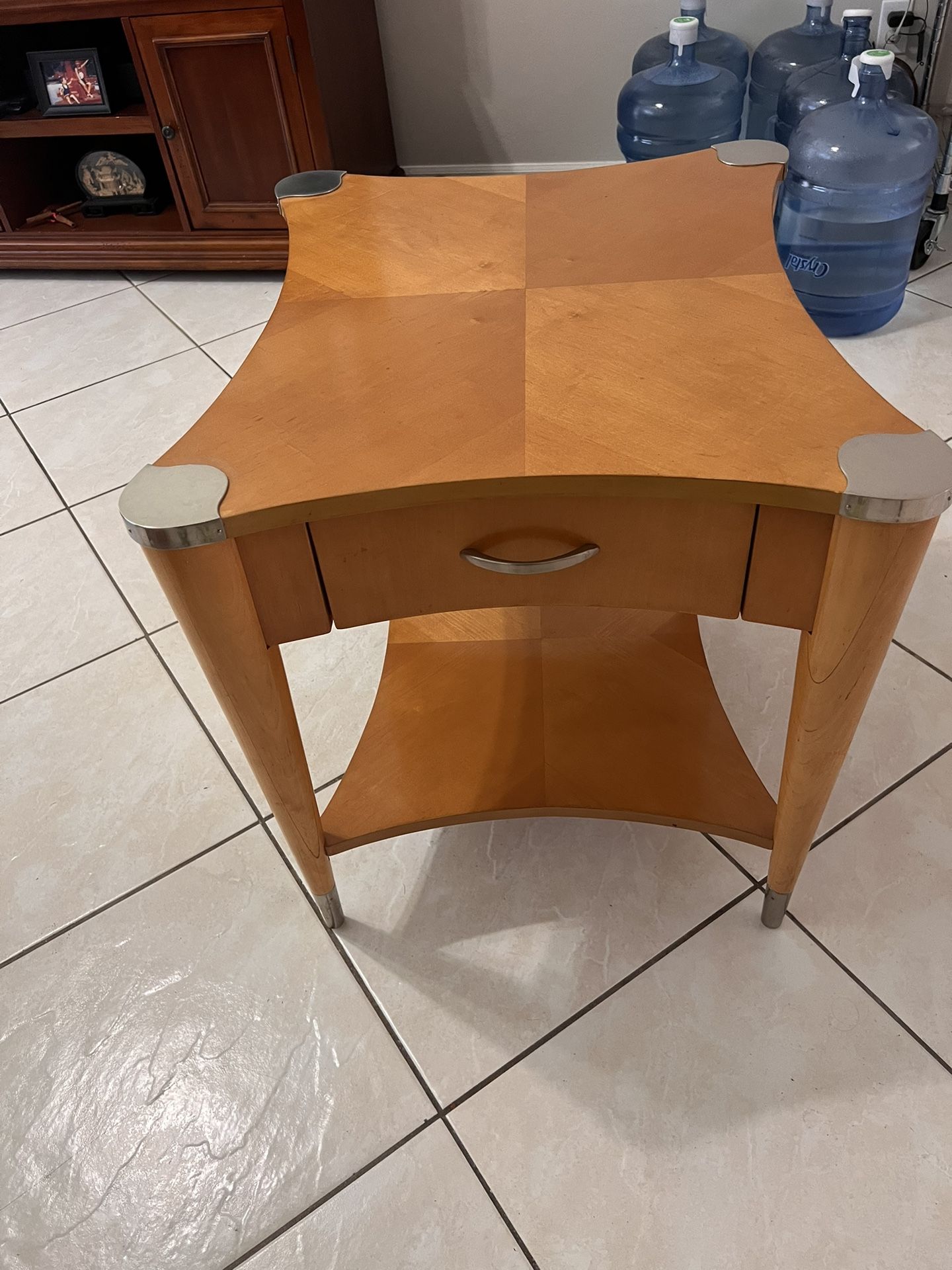 Side Wooden Table