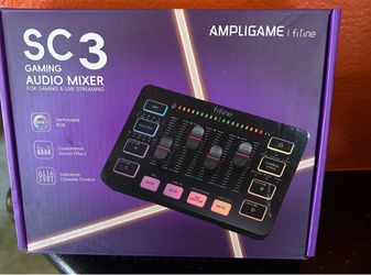 New SC3 Gaming Audio Mixer For Gaming  & Live