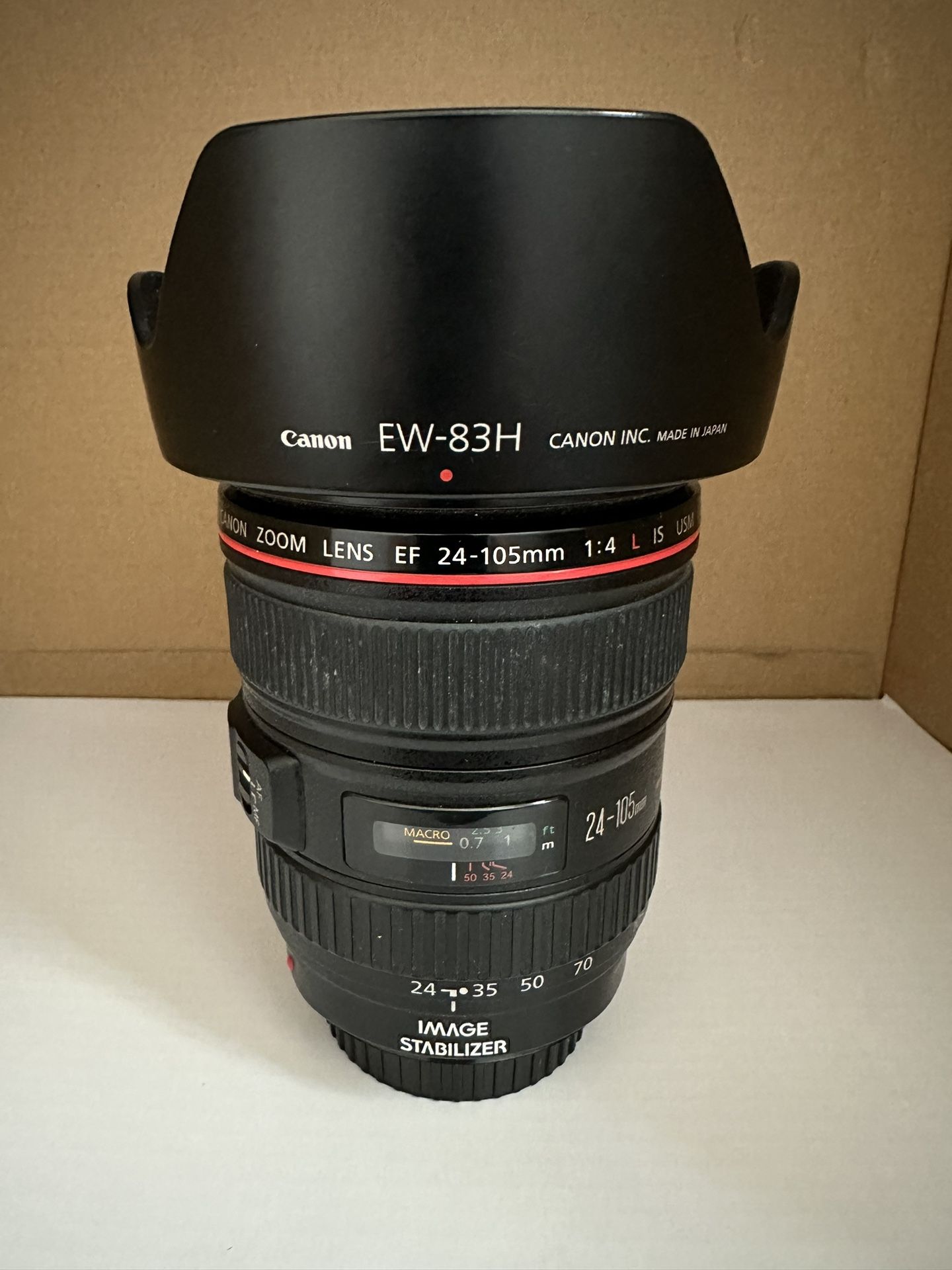 Canon EF 24-105mm F/4 L IS USM Lens 