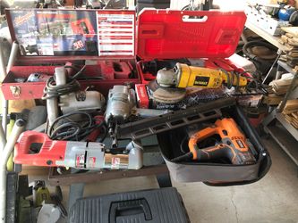 8 diferent tool all on good conditions